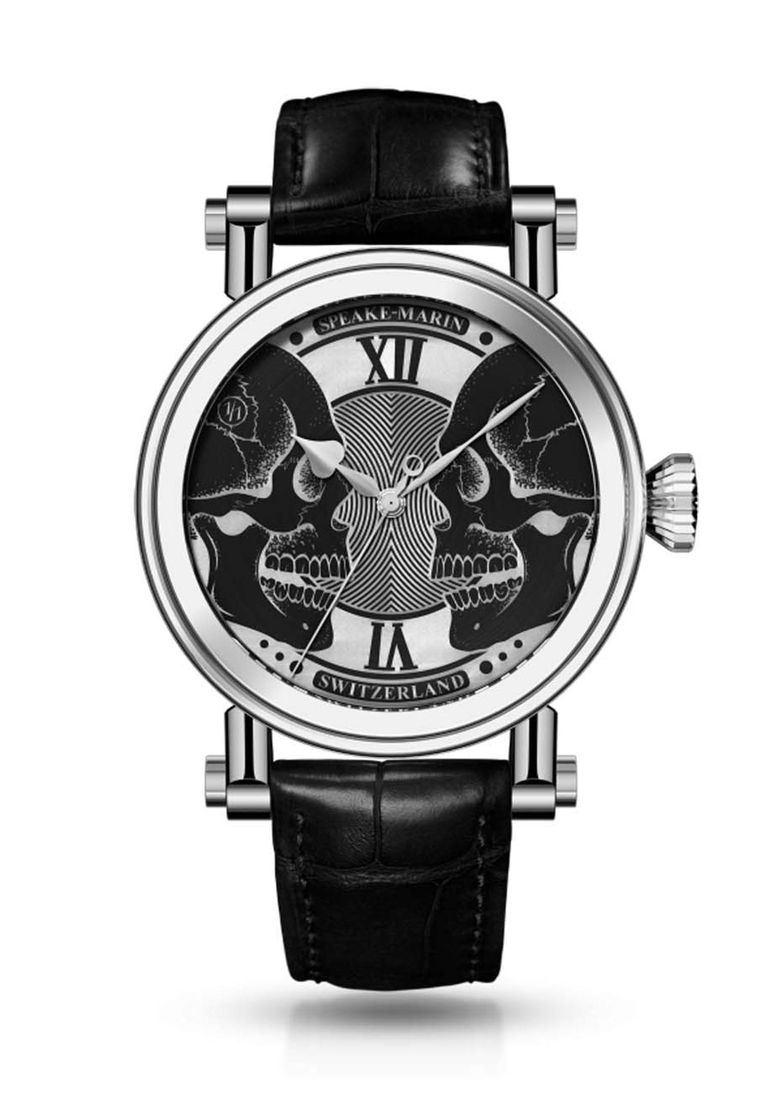 Speake Marin s Face to Face double skull watch is an ideal